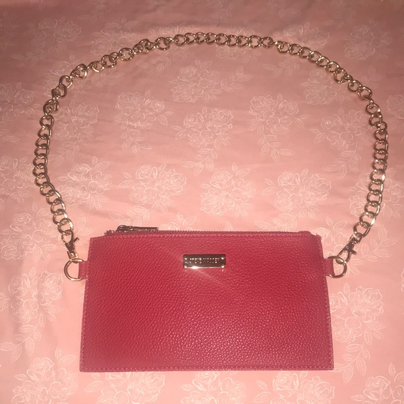Steve Madden Accessories - Steve Madden Belt with Red Bag